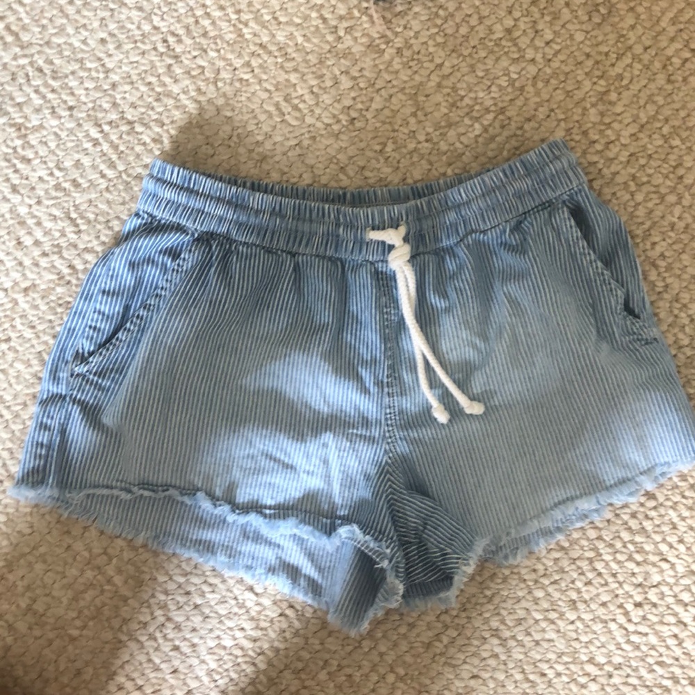 Arie striped shorts